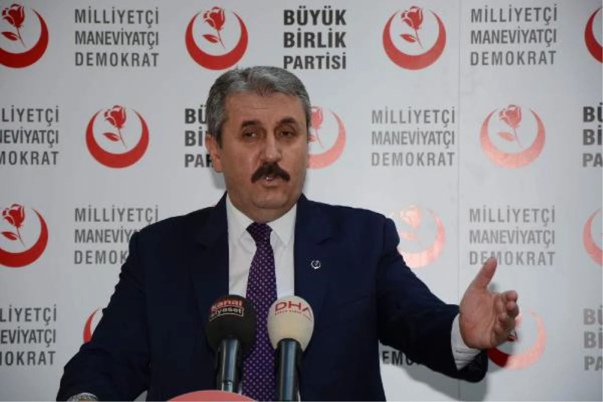 Destici: "Başkanlık Sistemi ve Anayasa Değişikliğinde Helal Bir Türkiye İstiyoruz"