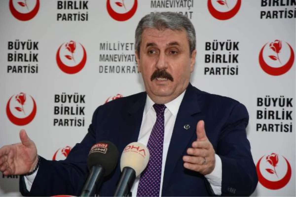 Dha Ankara- BBP Genel Başkanı Mustafa Destici: Her Alanda Haramı Olmayan Bir Türkiye İstiyoruz