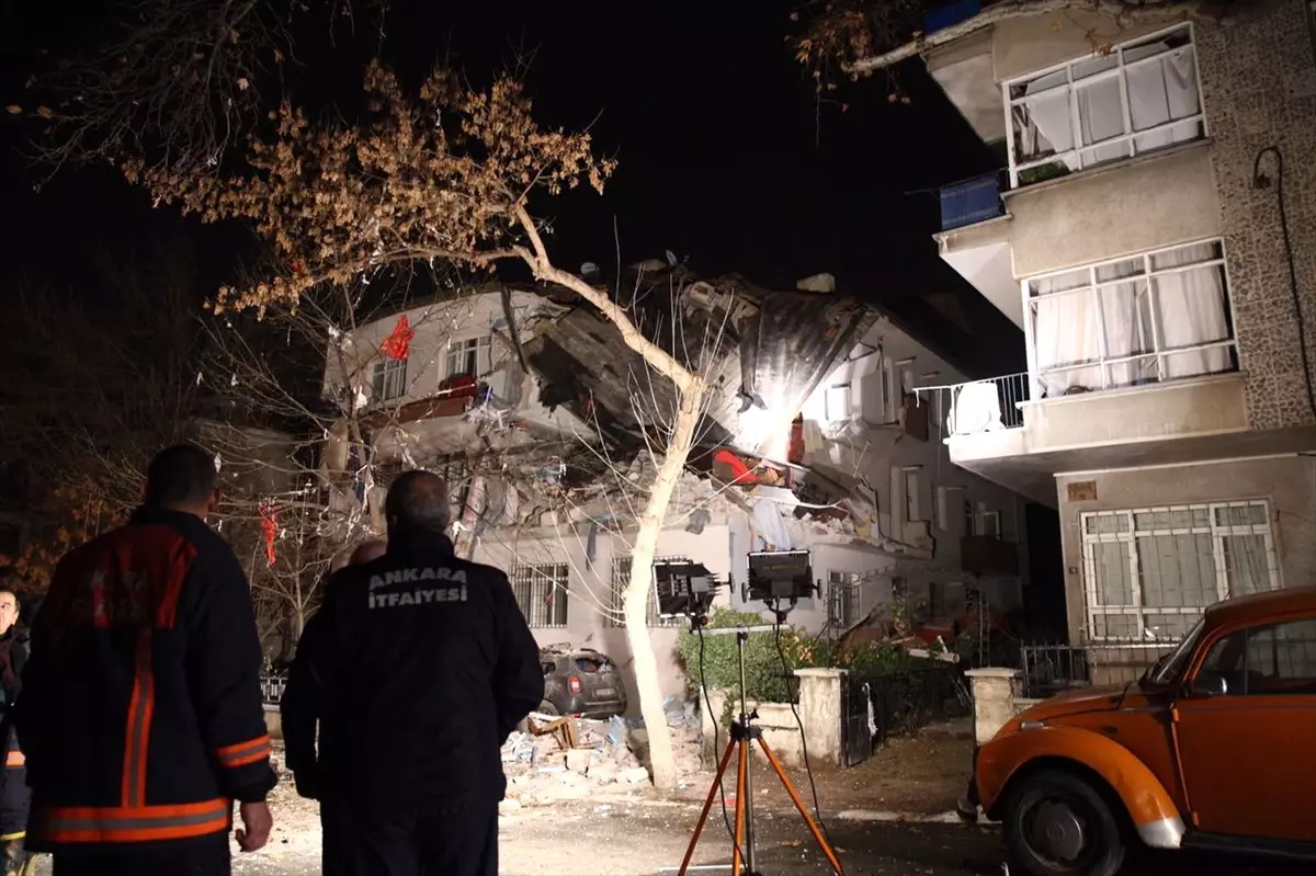 Dha Yurt - Ankara\'da Doğalgaz Patlaması