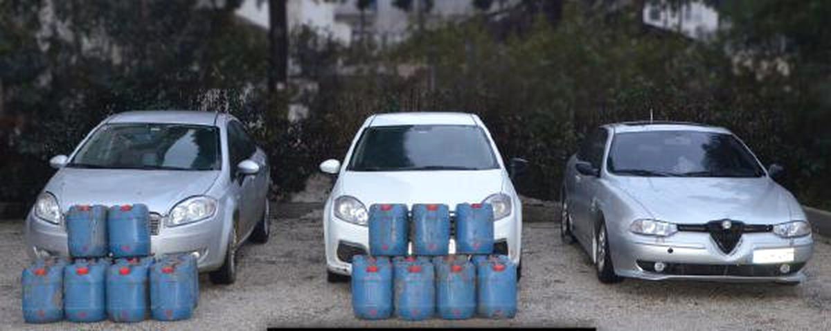 Edirne\'de 650 Litre Asit Anhidrit Ele Geçirildi (2)