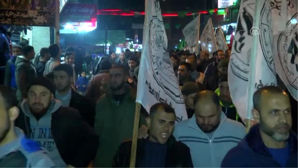 Gazze\'de Filistinlilerin Evlerine Yönelik Yıkımlar Protesto Edildi