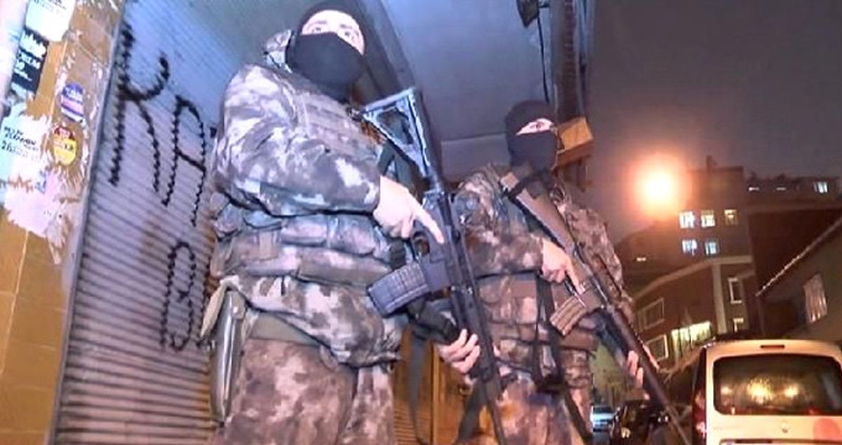 İstanbul\'da Terör Operasyonu