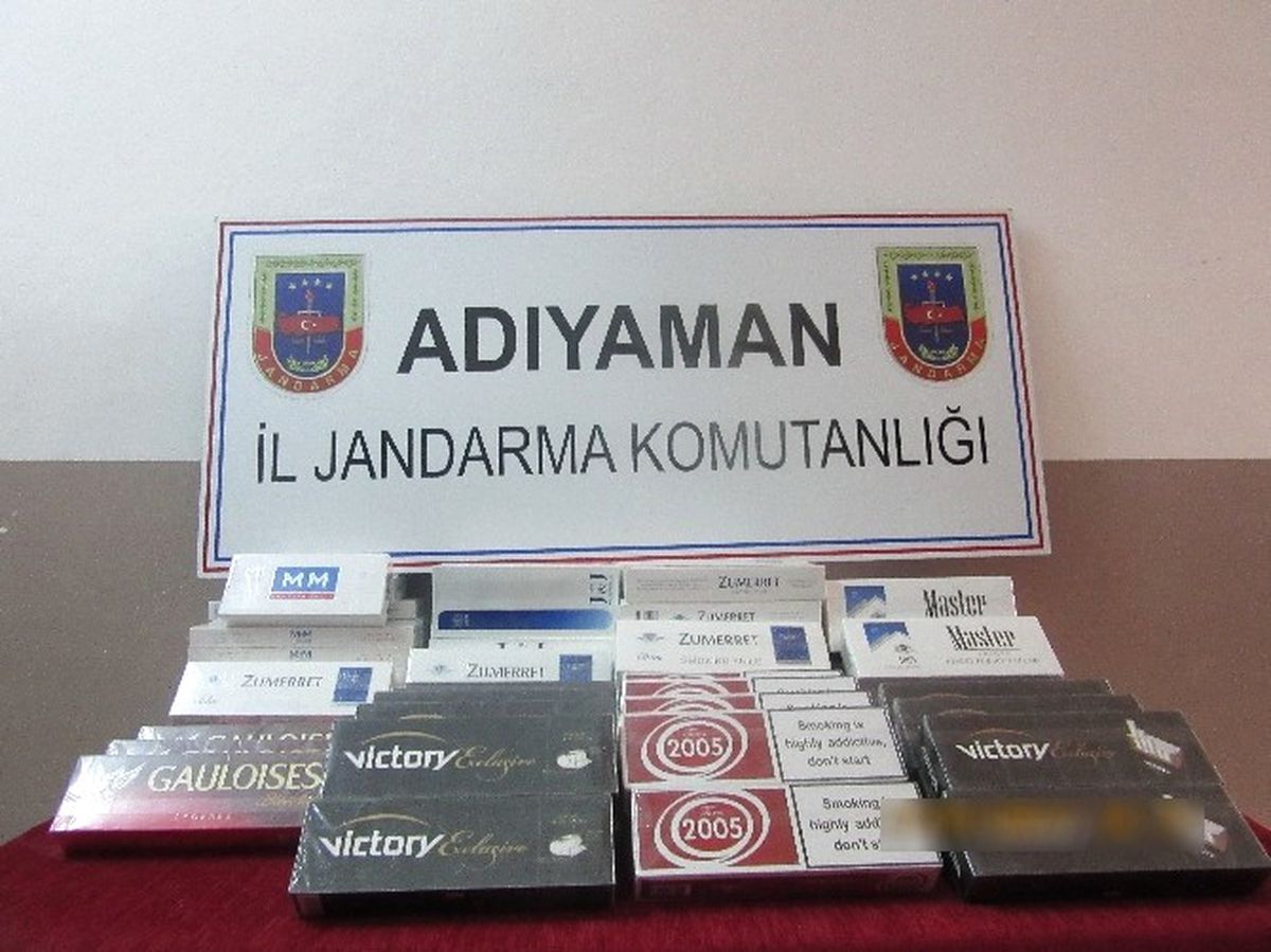 Jandarma Sigara Kaçakçılarına Göz Açtırmıyor