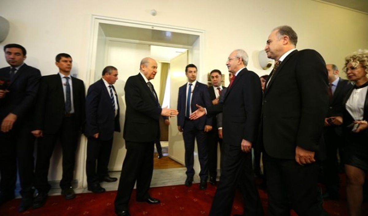 Kılıçdaroğlu-Bahçeli Görüşmesi Başladı