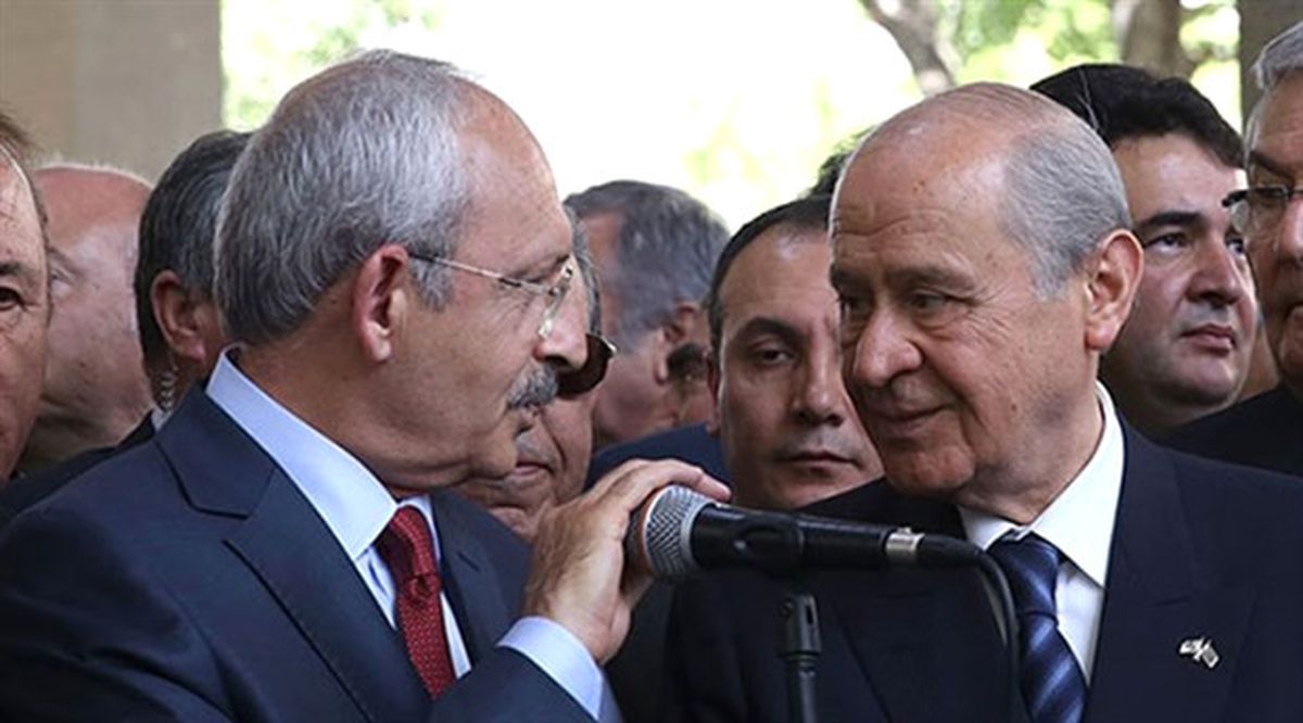 Kılıçdaroğlu ve Bahçeli Görüşmek İçin Biraraya Geldi -3