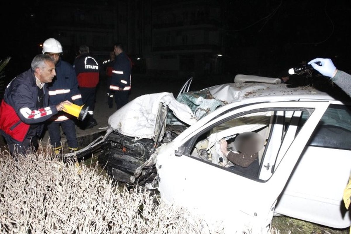 Mersin\'de Trafik Kazası: 1 Ölü
