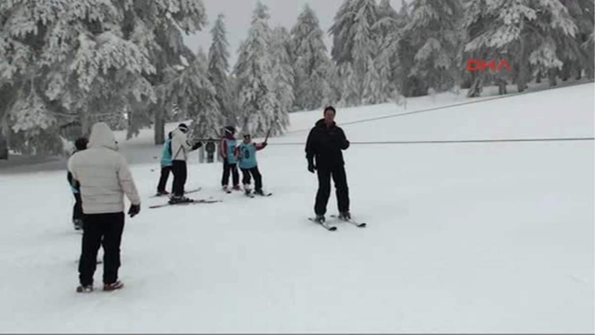 Muratdağı 2017 Kayak Sezonu Yarışmayla Açıldı