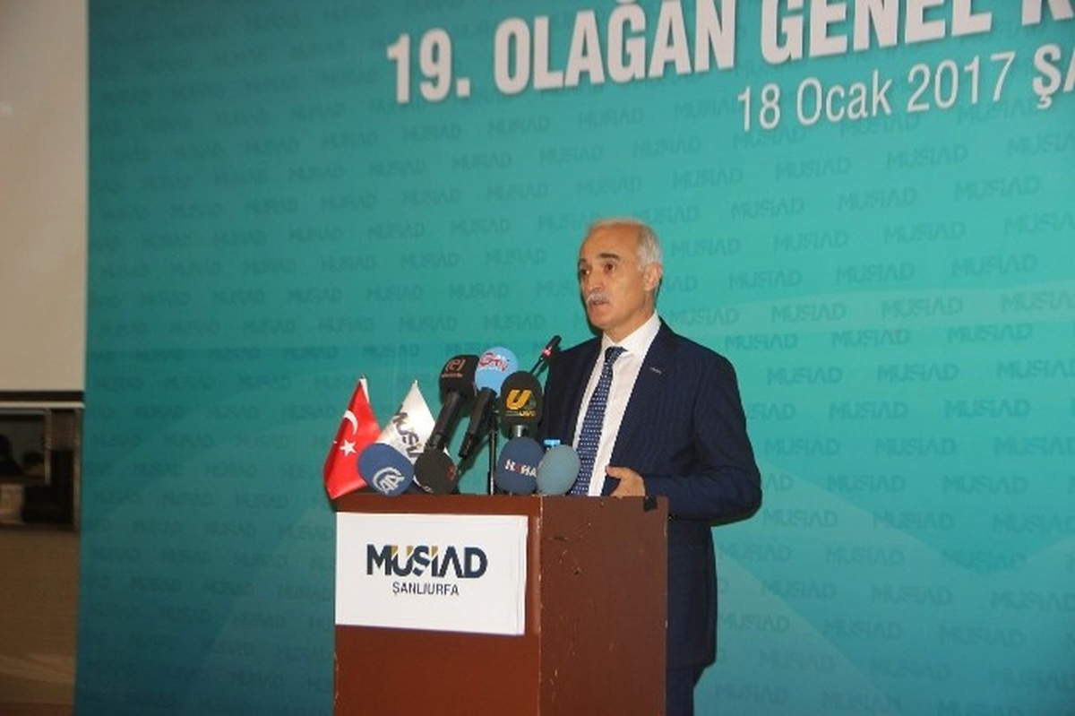 Müsiad Şanlıurfa Şubesinin 19\'uncu Kongresi Yapıldı