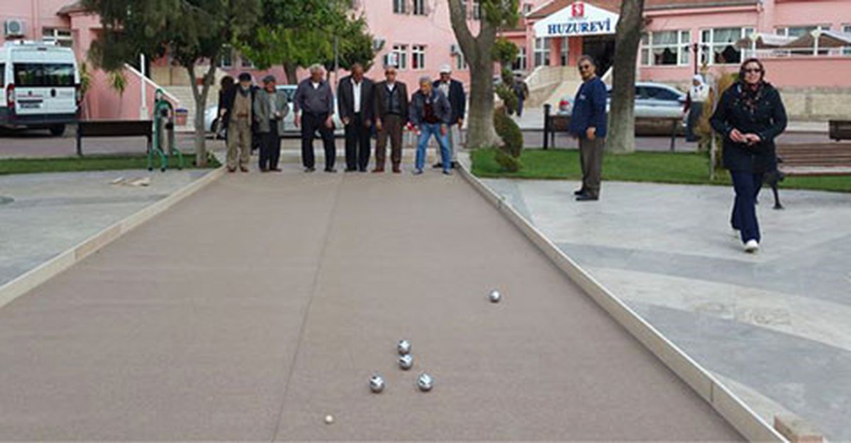 Samsun\'da Bocce Turnuvası Düzenledi