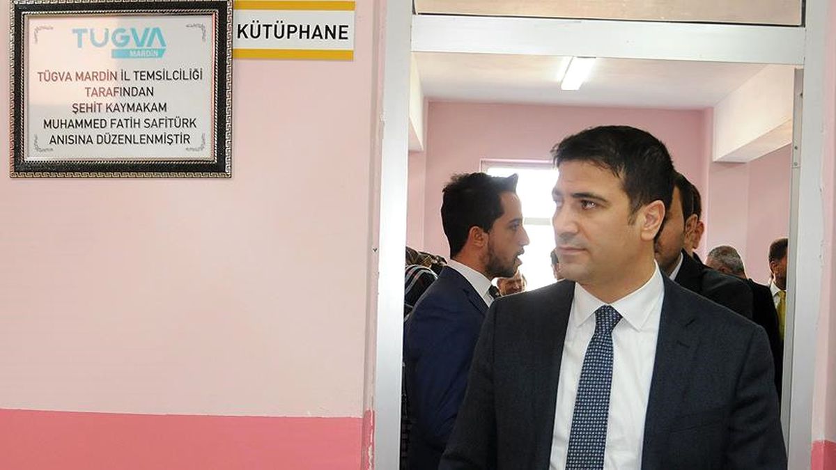 Şehit Kaymakam Safitürk\'ün Adı Derik\'te Yaşatılıyor