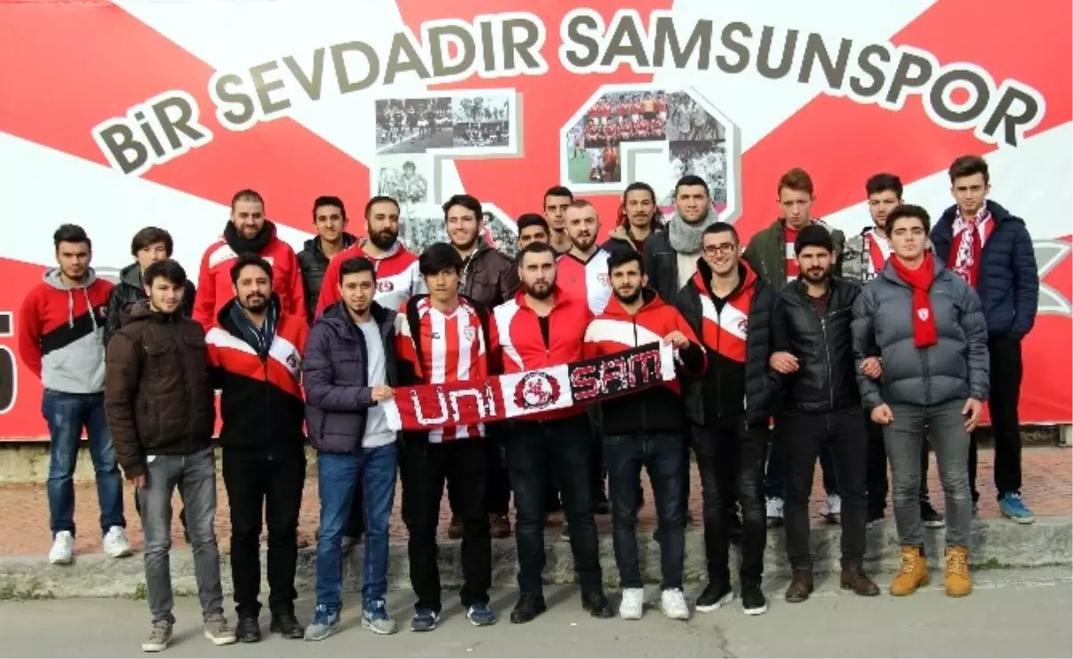 Taraftarlardan Samsunspor\'a \'Kara Gün\' Bestesi