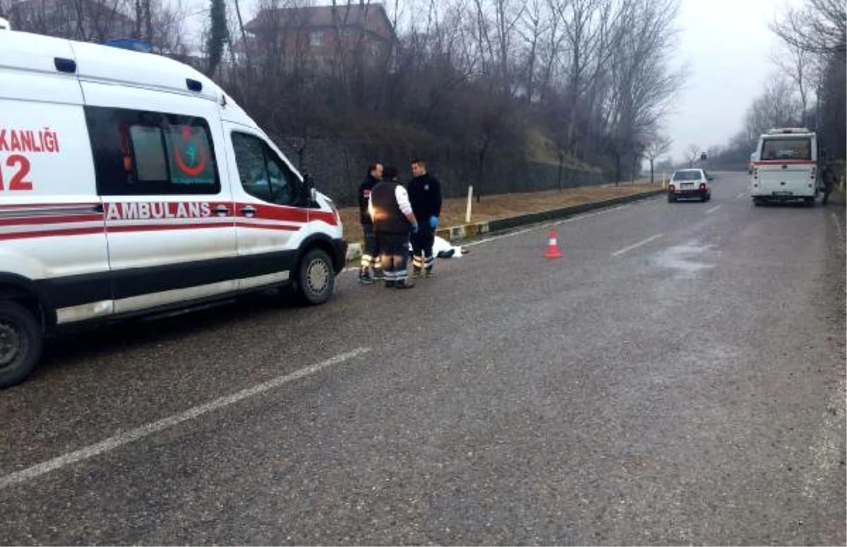 Zonguldak\'ta Minibüsün Çarptığı Yaya Öldü