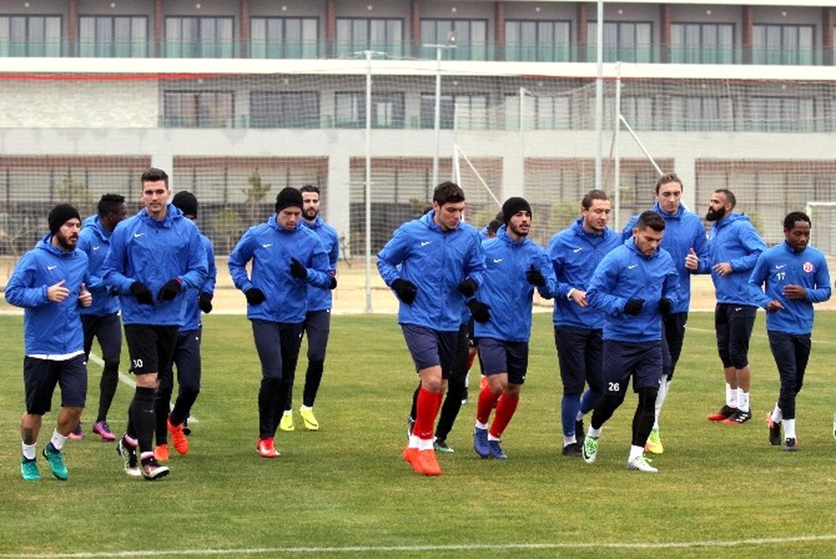 Antalyaspor Taktik Çalıştı