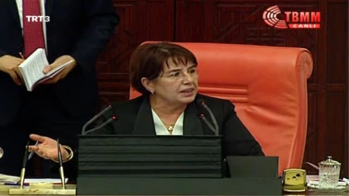 Aylin Nazlıaka, Kendini Meclis Kürsüsünde Mikrofona Kelepçeledi