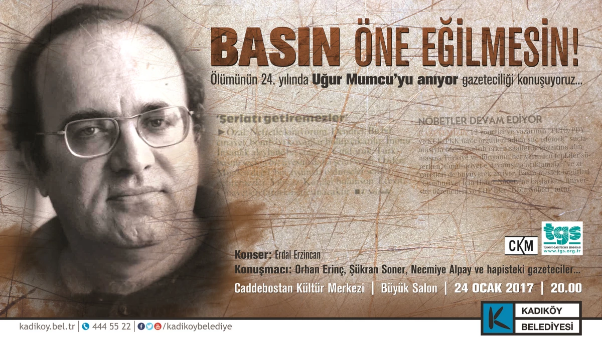 "Basın Öne Eğilmesin"