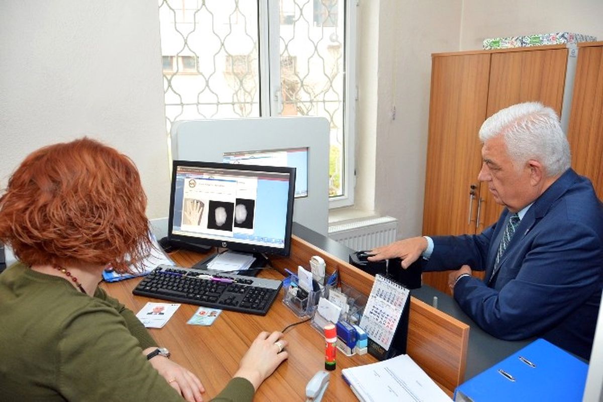 Başkan Gürün Çipli Kimlik İçin Başvurusunu Yaptı