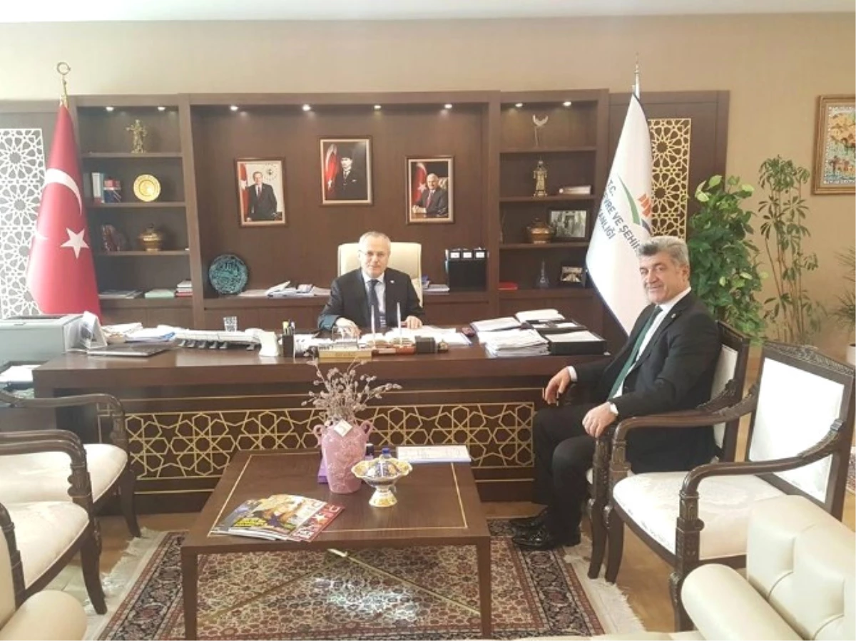 Başkan Yiğit\'ten Çevre Bakanlığı\'na Ziyaret