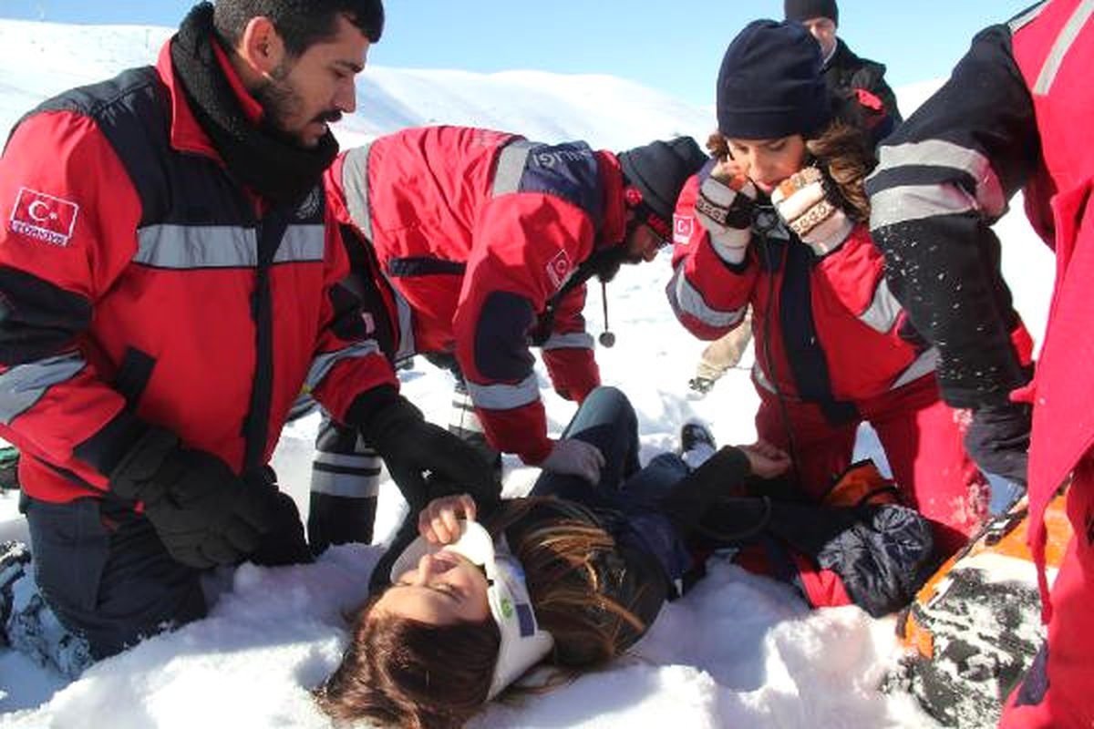 Bingöl\'de Kurtarma Tatbikatında Kaza: 1 Yaralı