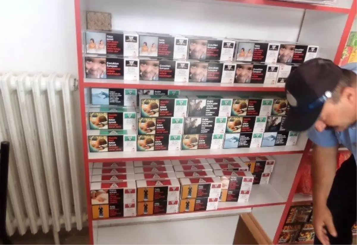 Bozüyük\'te Tütüm Mamulü Satış Yerlerine Denetim