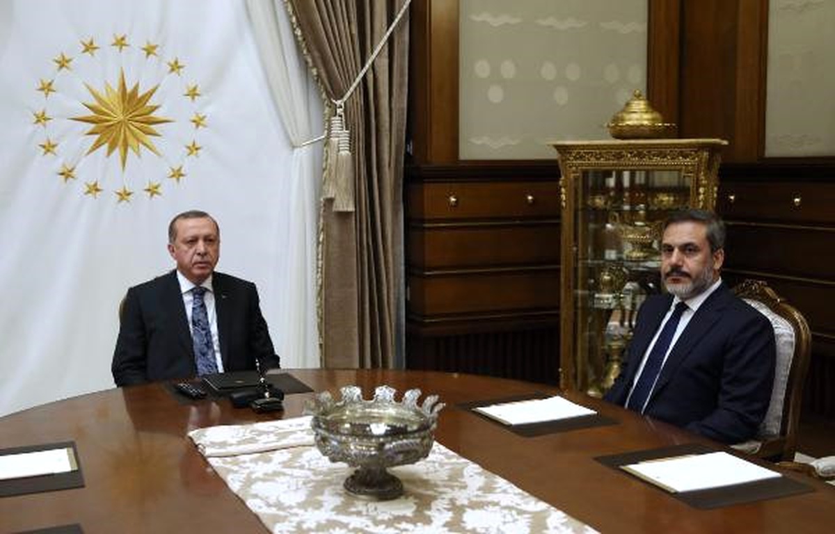 Cumhurbaşkanı Erdoğan, MİT Müsteşarı Fidan\'ı Kabul Etti