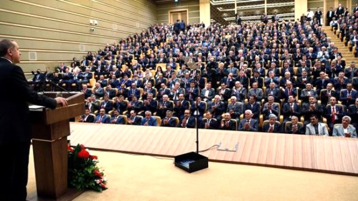 Cumhurbaşkanlığı Külliyesi\'nde Muhtarlar Toplantısı