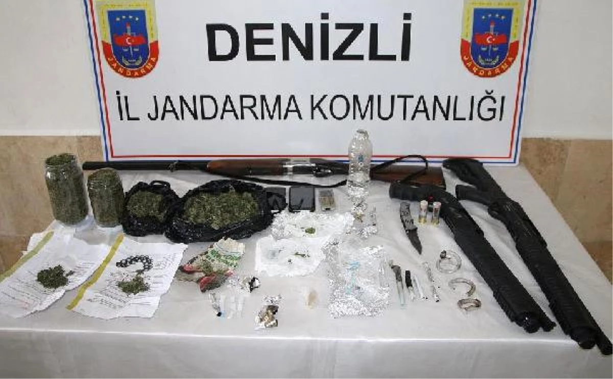 Denizli\'de Uyuşturucu Operasyonu: 10 Gözaltı