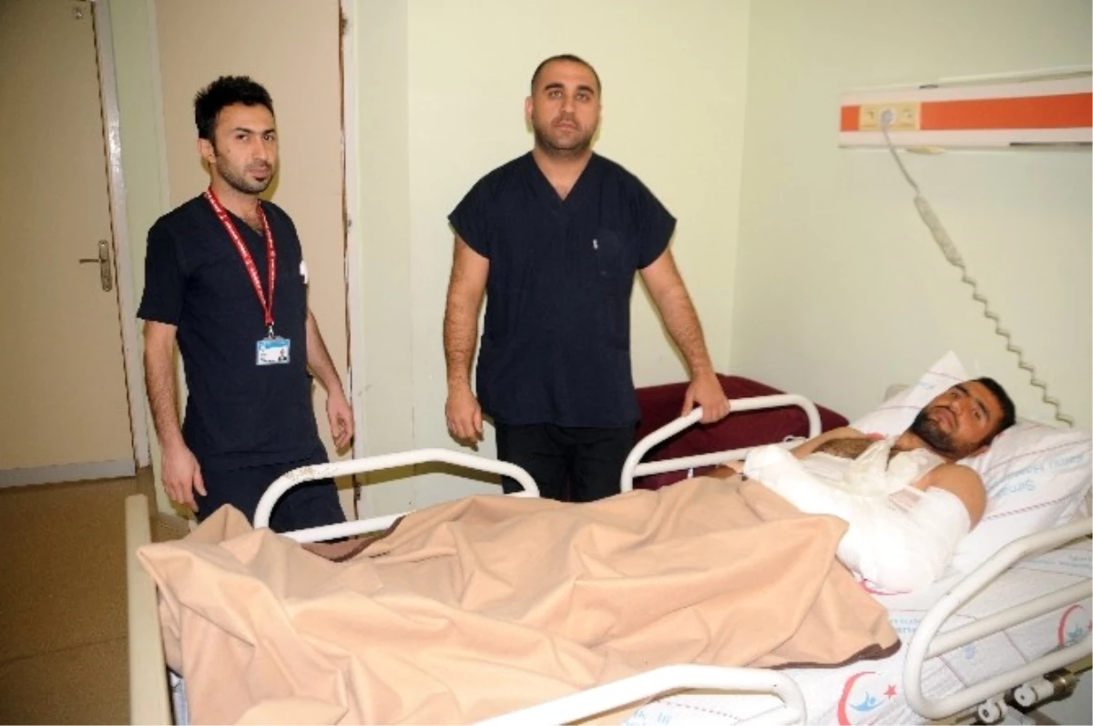 Erbil\'de Yaralanan Genç Cizre\'de Tedavi Edildi