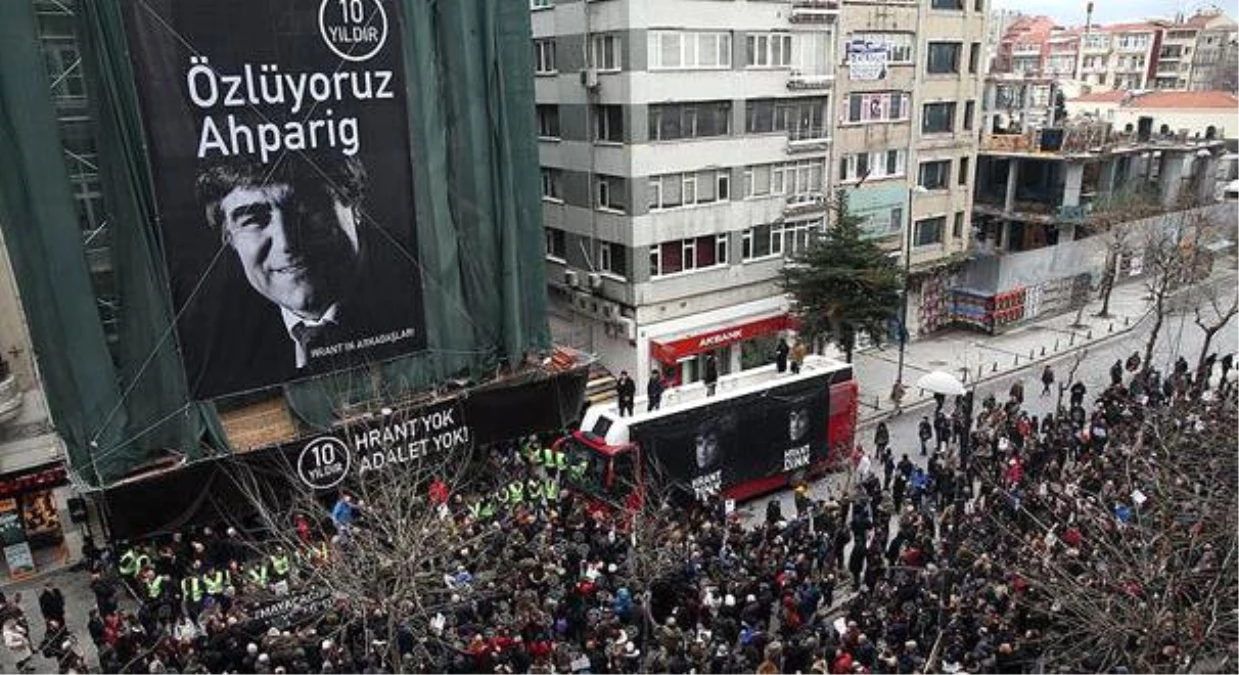 Hrant Dink Ölümünün 10\'uncu Yıl Dönümünde Anılıyor