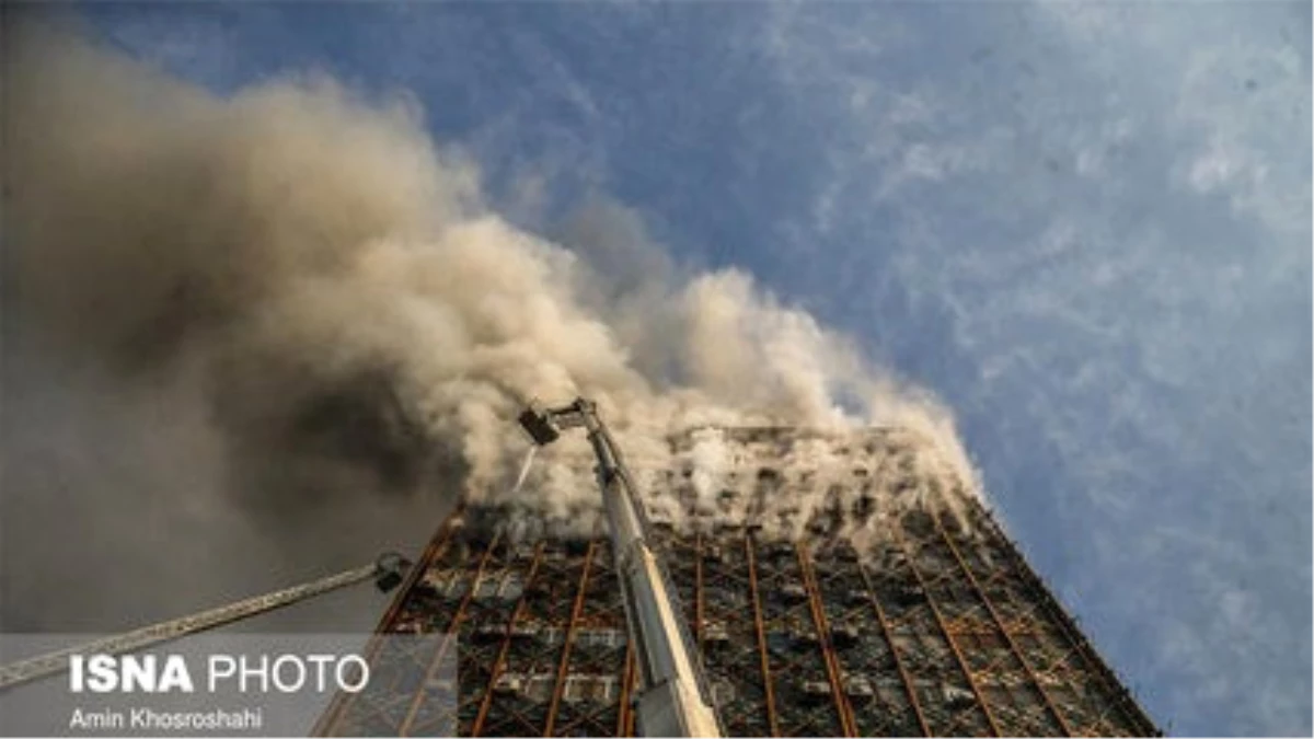 İran\'da 17 Katlı Bina Çöktü: En Az 30 Ölü