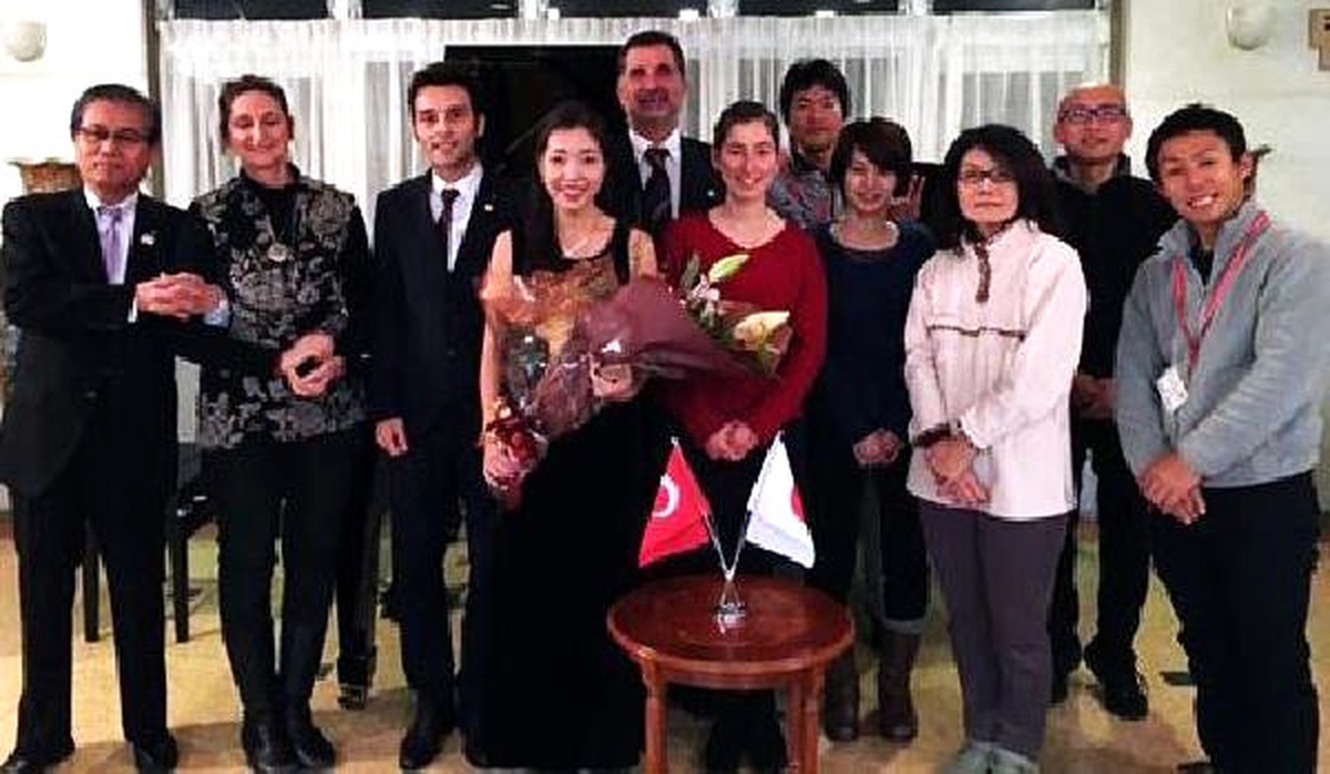 Japon Gelinden \'Ertuğrul\'un Kahramanları\' Konseri