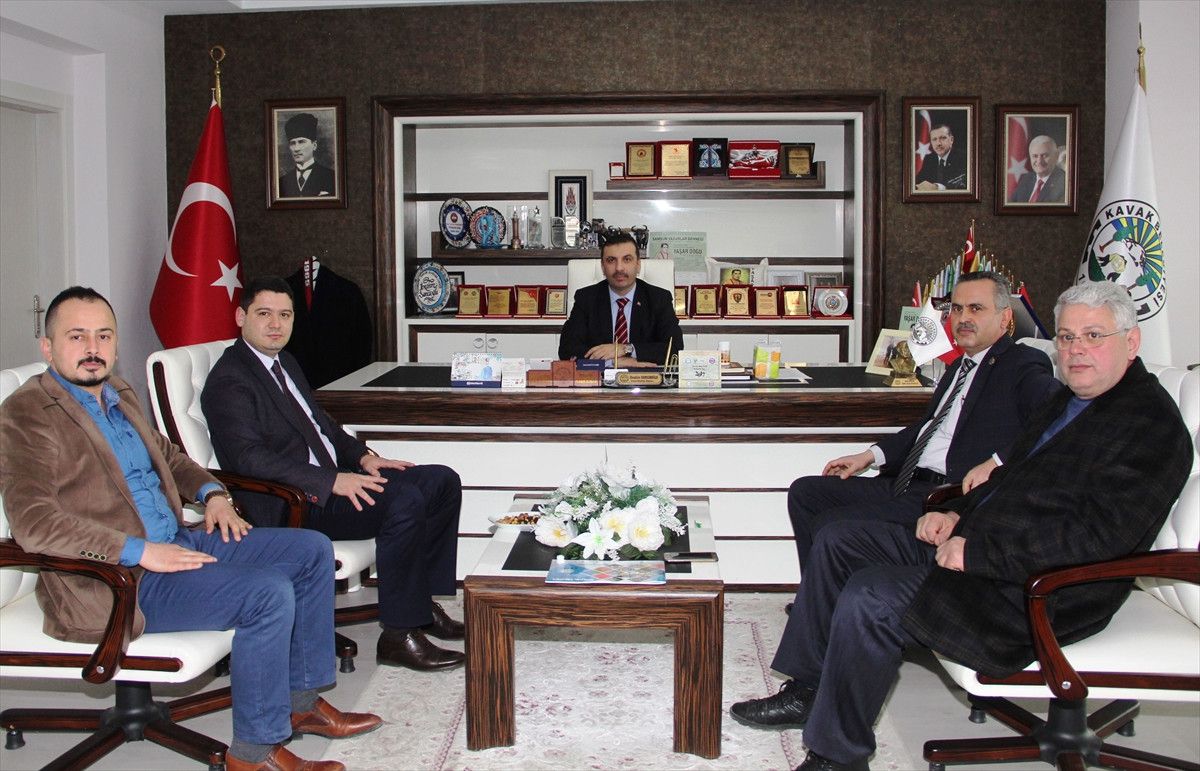Kaymakam Gökpınar\'dan Sarıcaoğlu\'na Ziyaret