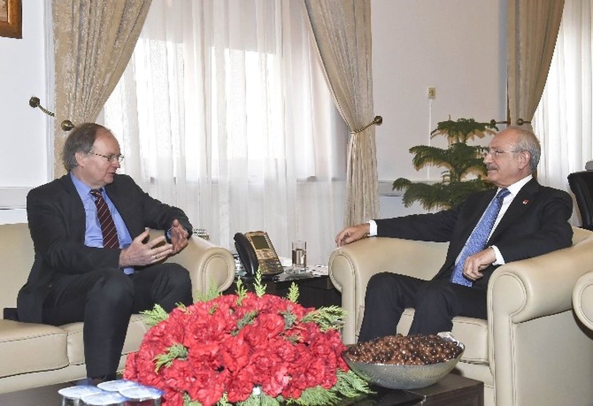 Kılıçdaroğlu, Christian Berger ile Görüştü