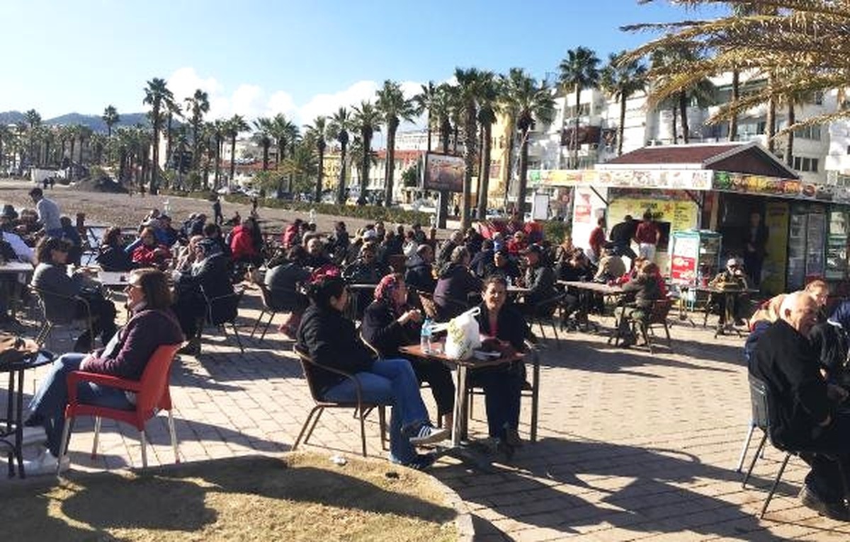 Marmarisliler Yazdan Kalma Gün Geçirdi
