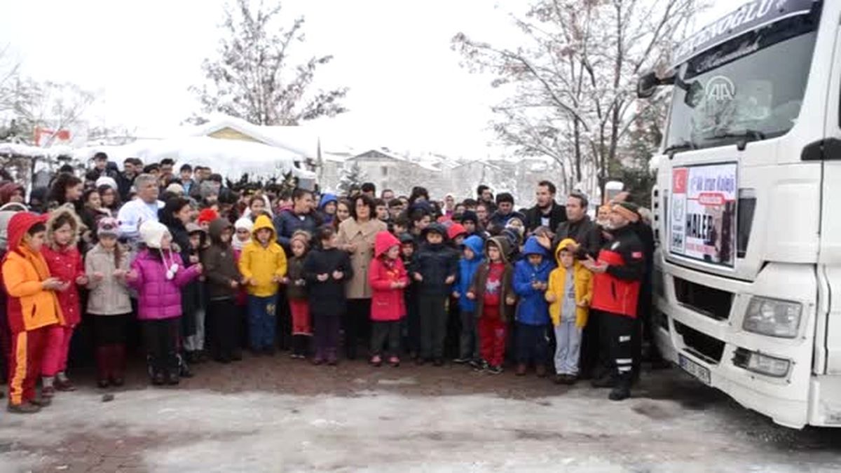 Öğrencilerden Haleplilere Yardım