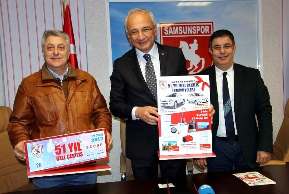 Samsunspor\'dan Piyango Çekilişi