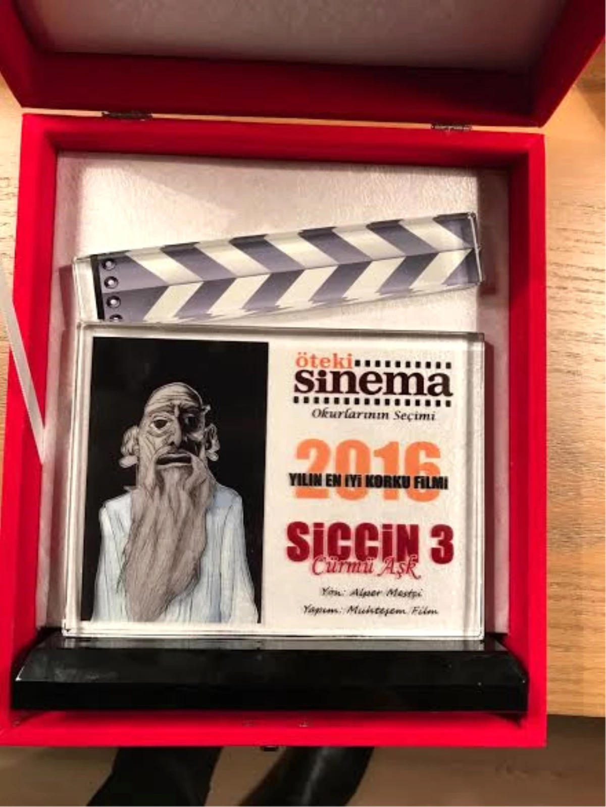 "Siccin 3: Cürmü Aşk" filmi ödüle layık görüldü
