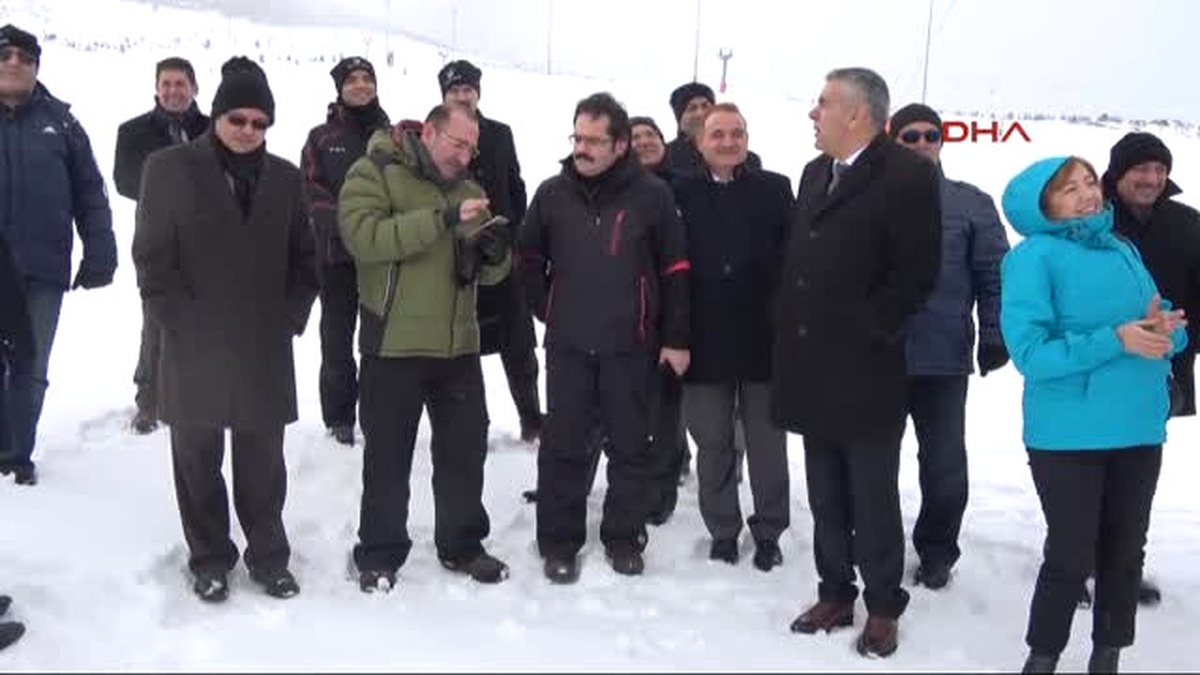 Sivas Kayak Merkezinde Güvenlik Tatbikatı