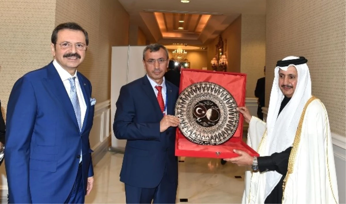 Sorgun Tso Başkanı Arslan\'dan Katar Başbakan Yardımcısına Ziyaret
