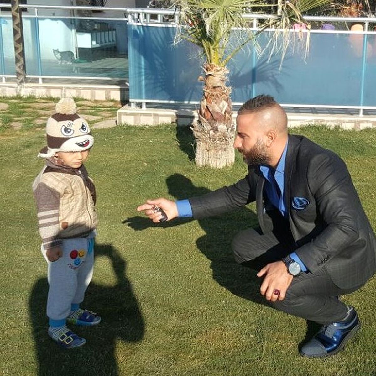 Tuncer, şampiyonun oğluna kirve oldu!