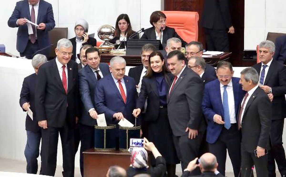 13\'üncü Madde, 343 Oyla Kabul Edildi