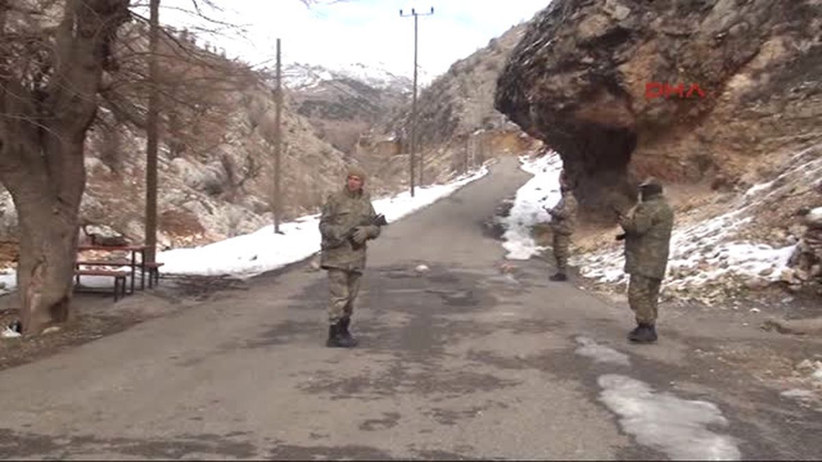 Adıyaman Kırsalında Görülen PKK\'lılara Operasyon Başlatıldı