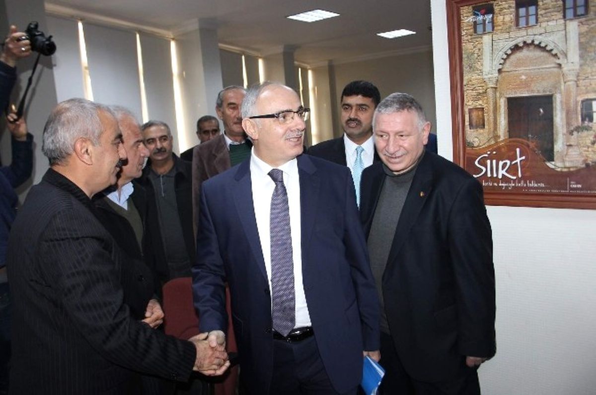 Bakanlık Bürokratları Siirt\'e Geldi