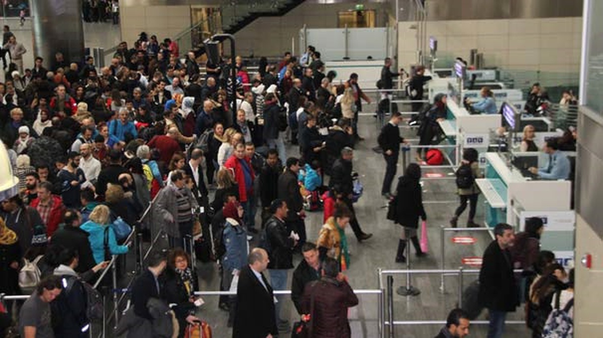 Dha İstanbul- Atatürk Havalimanı\'nda Yarı Yıl Tatili Hareketliliği