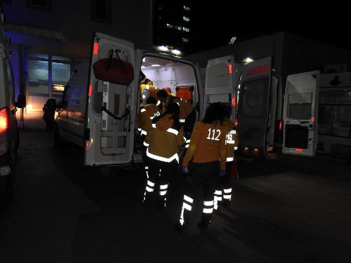 Dha Yurt - Zincirleme Trafik Kazası Güvenlik Kamerasında