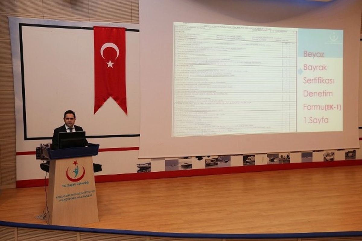Dr. Mahmut Uçar, Beyaz Bayrak ve Beslenme Dostu Okul Projeleri Hakkında Koordinatörleri...