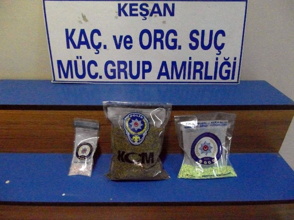 Edirne\'de Uyuşturucu Operasyonu