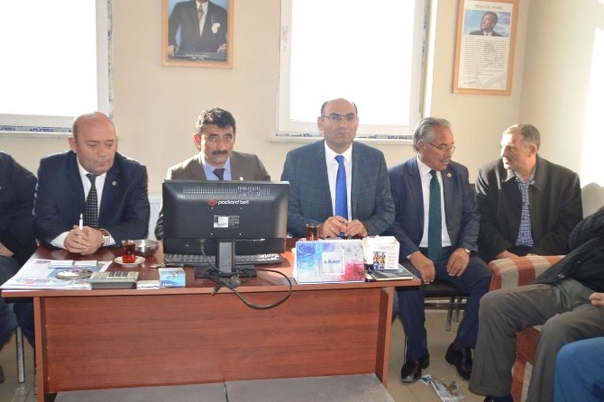 Genel Sekreter Tenekeci\'den Muhtarlara Ziyaret