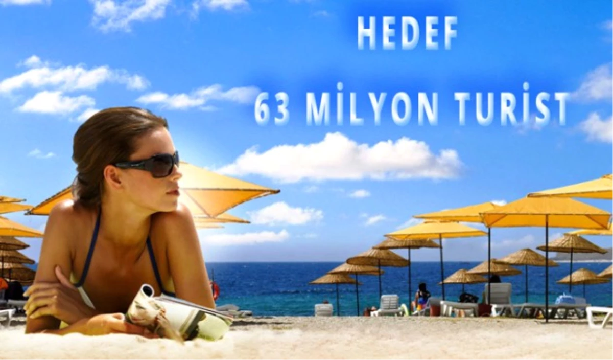 Hedef, 63 Milyon Turist!