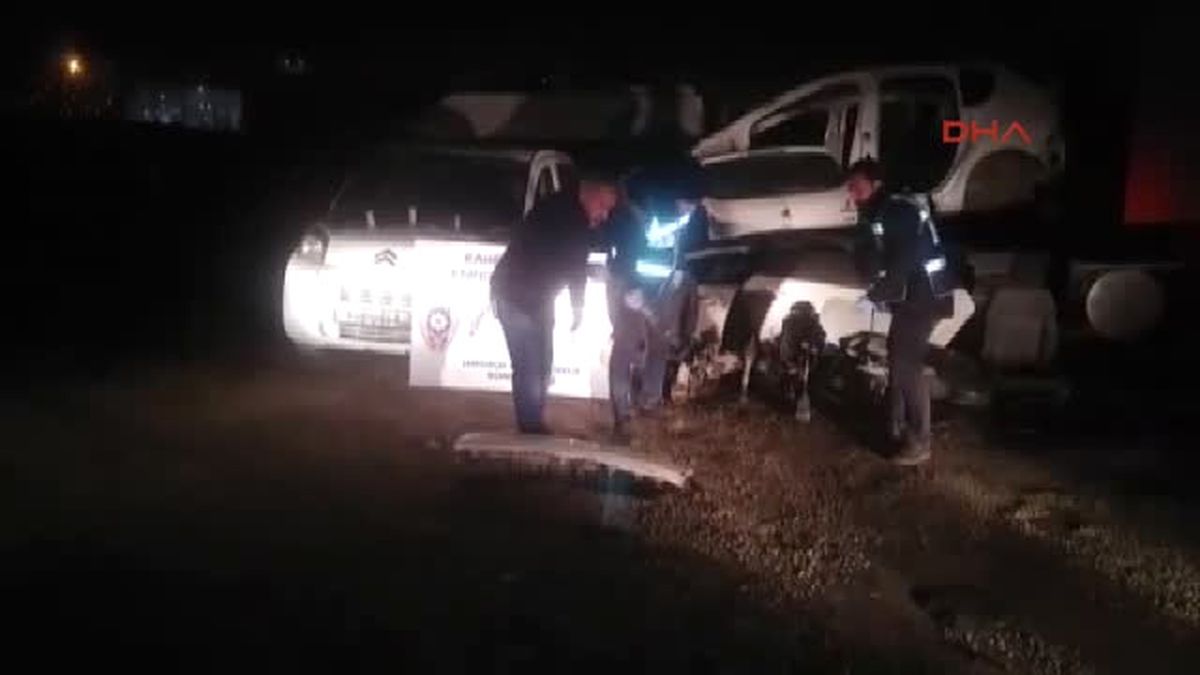 Kahramanmaraş Hacizli Araçları Değiştiren Kaportacı Yakalandı