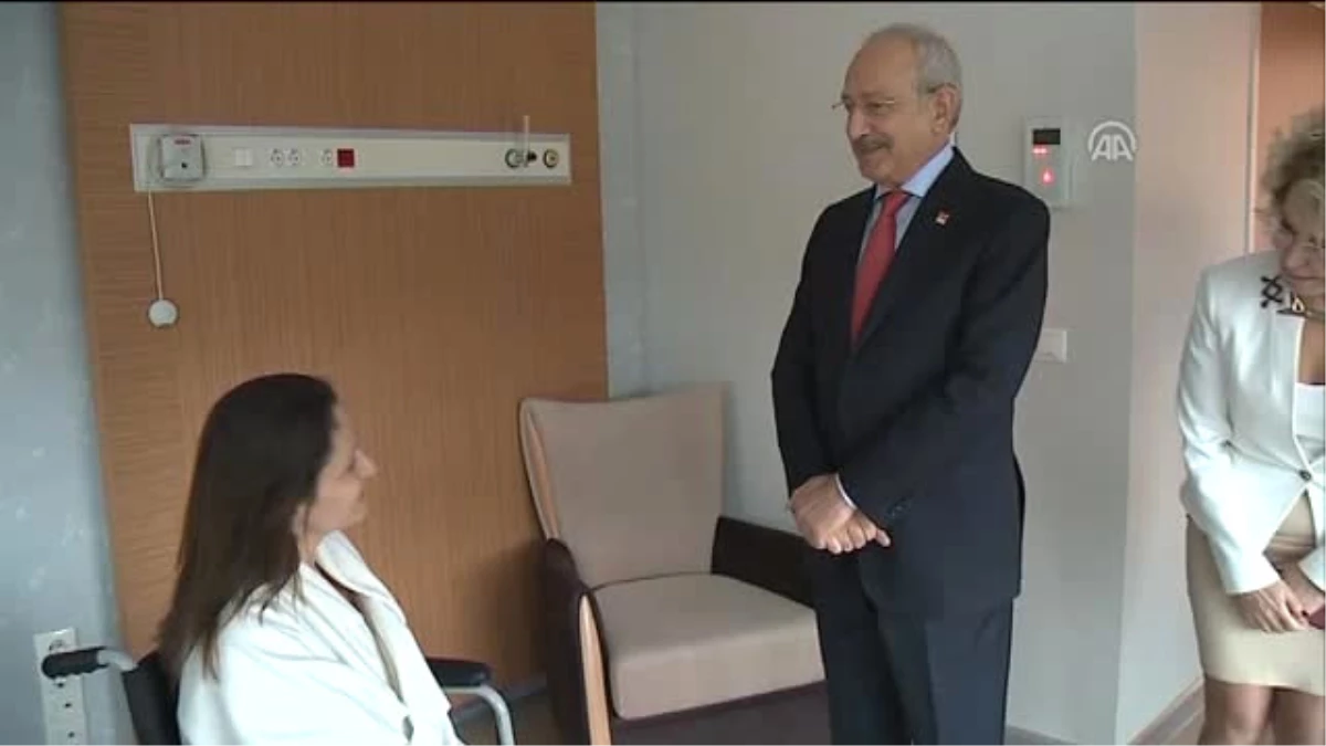 Kılıçdaroğlu, Pavey\'i Tedavi Gördüğü Hastanede Ziyaret Etti